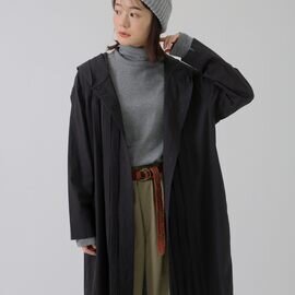T.Tutie.|コットンブロードフードタックロングシャツ コート ワンピース PRE SALE
