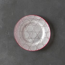 平井睦美｜Tenn/ガラスプレート（15cm）ケーキ皿　ガラス皿