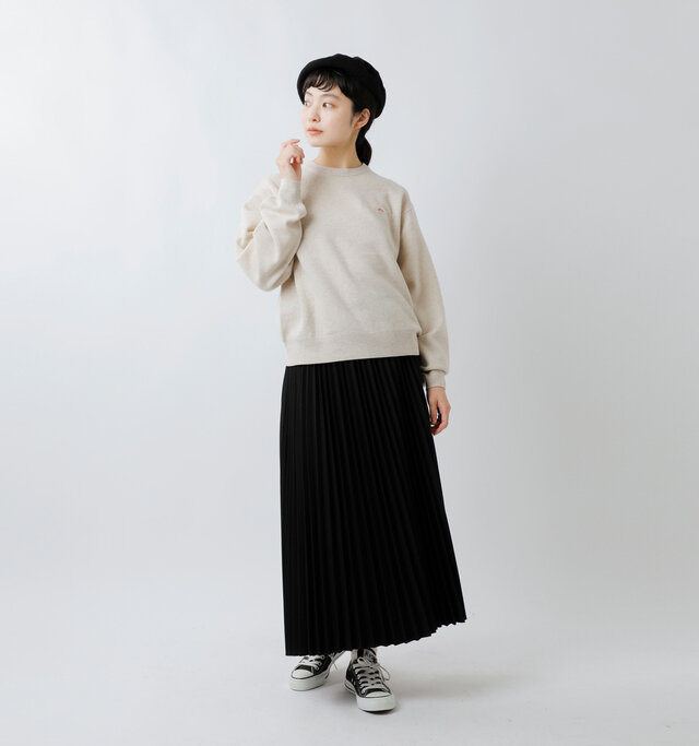 model mariko:162cm / 47kg
color : oatmeal / size : 38