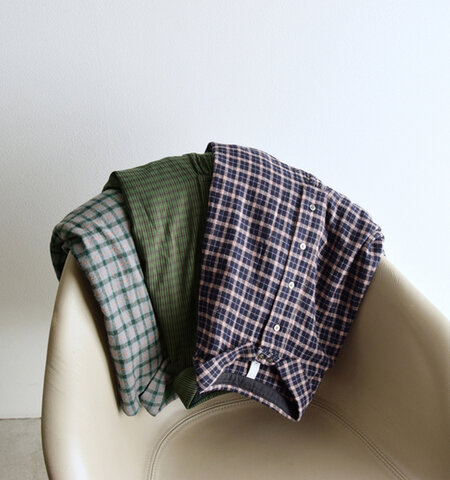 kelen|チュニック デザイン チェック ブラウス “MANOA” lkl24wbl2181-ms