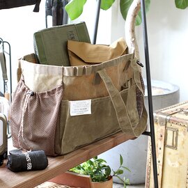 POST GENERAL｜WAXED CANVAS TOOL BAG & BOTTLE BAG