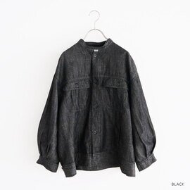 ESTROISLOSE｜綿麻ライトオンスデニム シャツジャケット