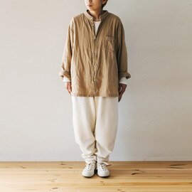 yohaku|綿カシミヤ裏毛素材/余白