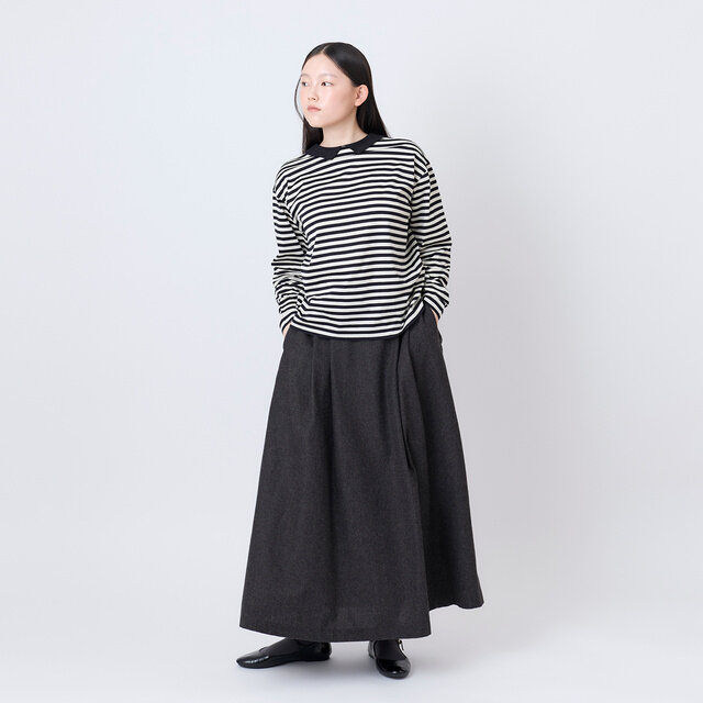 model:164cm color:シロクロフト