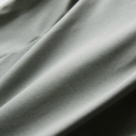 Graphpaper｜コットン モックネック パネル Aライン マキシ ワンピース “Fine Smooth Mock Neck Panel Line Dress” gl241-70201b-ms
