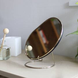 ferm LIVING｜Pond Mirror（テーブルミラー / 壁掛けミラー S）Sサイズ　日本正規代理店品【国内在庫あり】