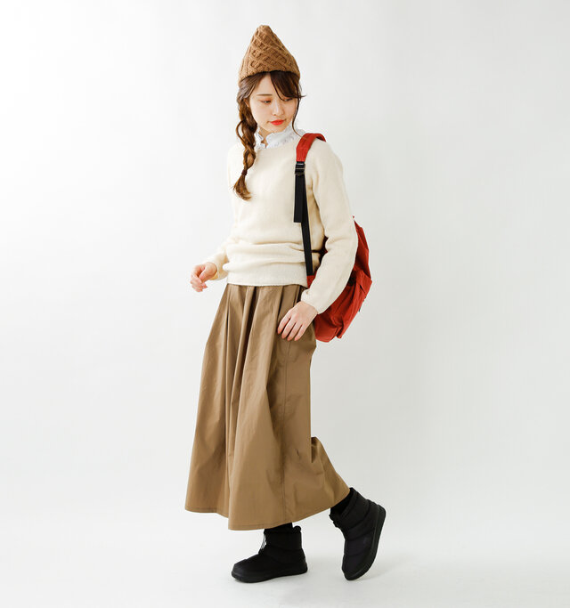 model kanae:167cm / 48kg
color : TNF black / size : 7(24.0cm)