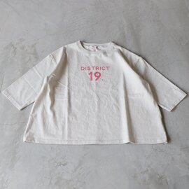 PACIFIC PARK STORE｜17/1BD天竺AラインプリントTee DISTRICT19