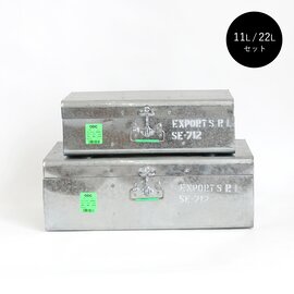 PUEBCO|【SET】STEEL TRUNK 11L 22L セット