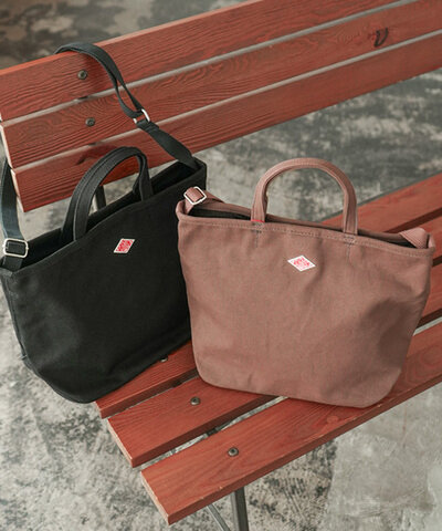 DANTON|ORSAY MOYEN - Cotton Canvas 2-Way Bag トートバッグ ショルダーバッグ 鞄 かばん orsay-moyen