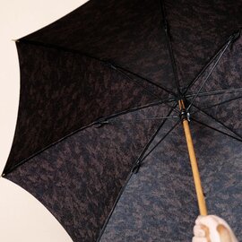 hatsutoki｜glass scape コットンリネン晴雨兼用傘|日傘 長傘 UVカット 防水加工 ｜ 母の日ギフト ｜ プレゼントに