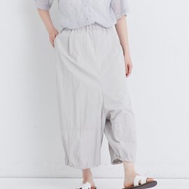 congés payés|【FAVE】 ナイロン ワイド サルエルパンツ