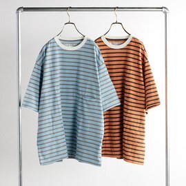 EEL products|EEL Products イール プロダクツ ユルリTee 1/2 ボーダー E-22509