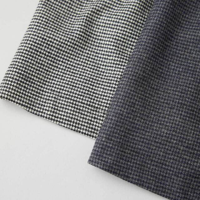 <左:クロチェック 右:グレーチェック>