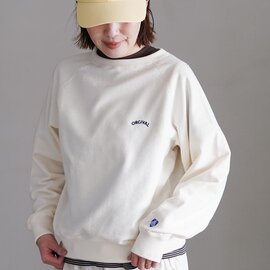 ORCIVAL|ボートネック スウェット プルオーバー 裏毛 トレーナー ラグランスリーブ 長袖 OR-C0429 C0430 MAZ オーシバル オーチバル