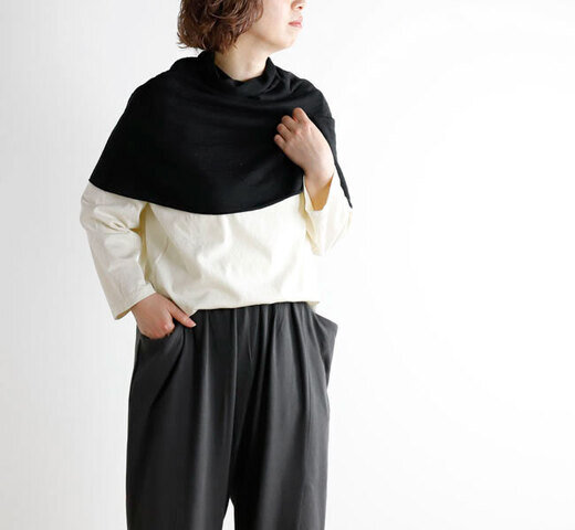 evam eva|evam eva エヴァムエヴァ E261G142 リネンスヌード linen snood