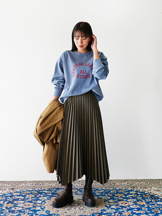 【マスダ】161cm
普段着用サイズ:トップス M / ボトムス M / シューズ 24.5cm