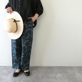 LE GLAZIK|バティックプリントドロストイージーパンツ(LG-E0048BTK)ルグラジック