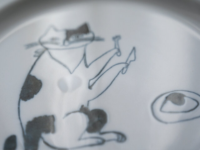 トラネコボンボン｜倉敷意匠｜よく使う普通の洋食器シリーズ（丸皿・楕円皿・マグカップ）【プレート】【食器】【プレゼント】