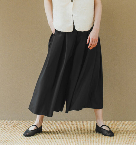 WHYTO.|プリーツ ワイド トラウザー パンツ “pleats wide trouser” wht25hpt4049-mn