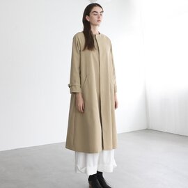 Mochi｜tuck trench coat [mo-co-01/beige]