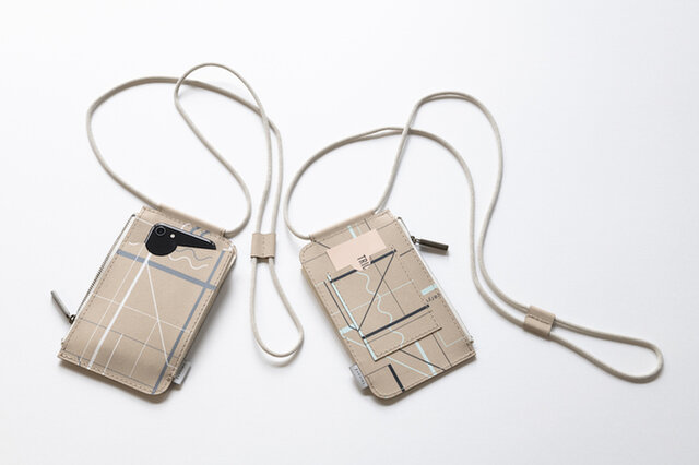 TRICOTE|ランダムラインレザースマホケース