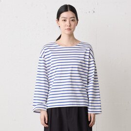 MidiUmi|border wide pullover