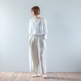 ATPOVA|セレモニー リネンポリエステル混 2タックイージーPT