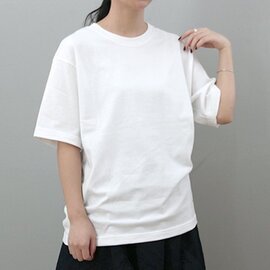 HAAG｜CREWNECK T-SHIRTS (LOOSE FIT) コットンTシャツ