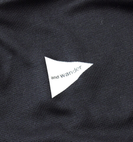 and wander｜パワードライ ジャージー ショートスリーブ Tシャツ “power dry jersey SS T” 574-4164137-yo