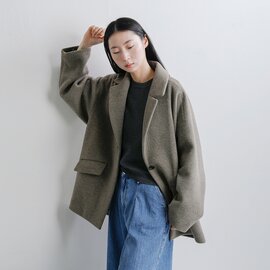 TICCA|ウール ジャケット コート tbfa-203【2026aw先行受注会】
