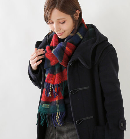 TWEEDMILL|フリースリバーシブルスカーフ fleecereversible-yn