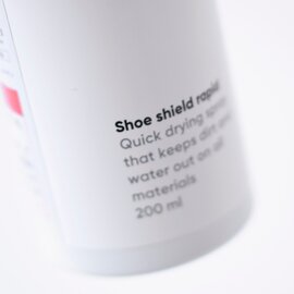 SHOE SHAME｜シューズ用防水スプレー“Shoe shield rapid” shoe-shield-rapid-hm