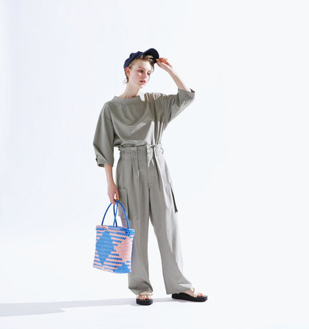 kelen|ウエスト タック デザイン パンツ “ASHA” lkl25spt2092-ms