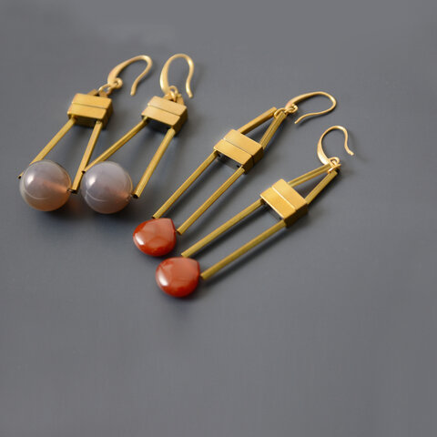 DAVID AUBREY|デイヴィッドオーブリー モチーフ使いジェイドピアス・DUERYLE24・DUERYLE34RDAG