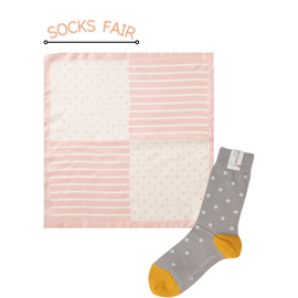 PONT DE CHALONS|花見でちょいみせ🌸スカーフ&ソックス 限定特別セット