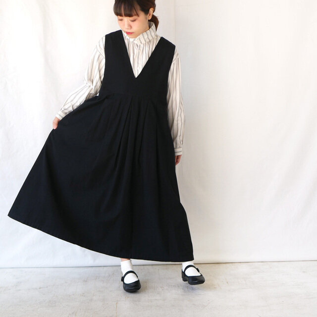 モデル152cm 着用サイズ:0(BLACK)