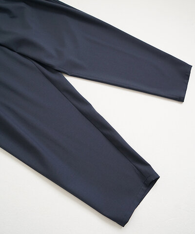 VU｜ヴウ tapered pants-washable wool ［DEEP BLUE] テーパードパンツ vu-s24-p04