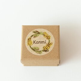 Kanmi｜砂糖菓子みたいな七宝焼きの「シッポ　ドーナツねずみピアス」【P21-19】