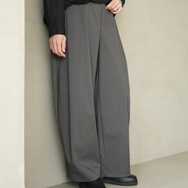mizuiro ind|deep tuck PT ディープタックパンツ ワイドパンツ ボトムス スラックス 3-260105