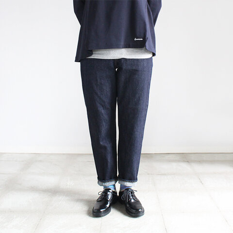 HATSKI|Regular Tapered Denim One Wash
