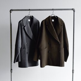 YENN|ダブルフェイス ピーコート “DOUBLE FACE PEA COAT” y253-71090