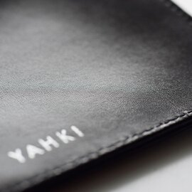 YAHKI｜ソフト ダブルフェイス レザー コンパクト ジップ ウォレット yh-485-ms