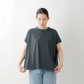 Nouvelles du paradis｜トロワ天竺 フレンチ ワイド Tシャツ pc21201a-ma
