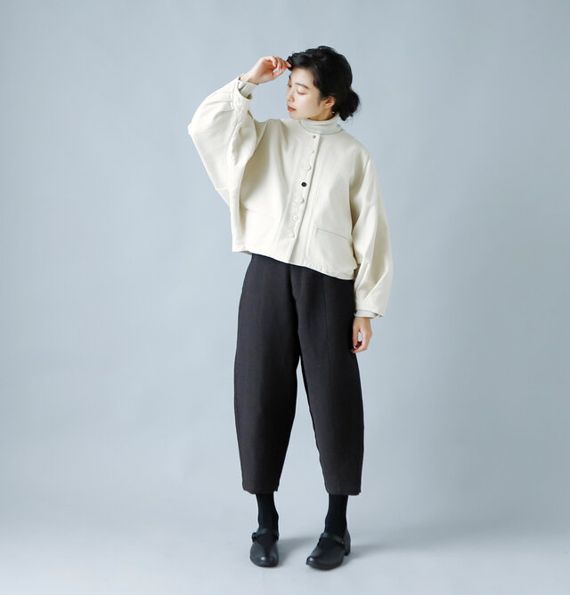 model:162cm / 47kg color : ivory / size : 1