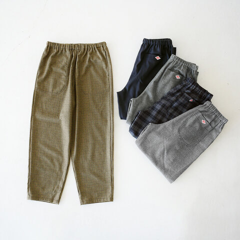 Danton ウールフランネル イージーパンツ クロップド丈 パンツ Jd 2540fdt ダントン Crouka クローカ キナリノモール Danton ウールフランネル イージーパンツ クロップド丈 パンツ Jd 2540fdt ダントン Crouka クローカ キナリノモール