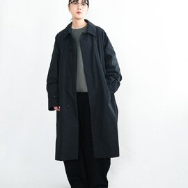 NO CONTROL AIR|NKBSCT 強撚ポリエステルメモリーギャバジンステンカラーコート レディース アウター sn-nc1303ct