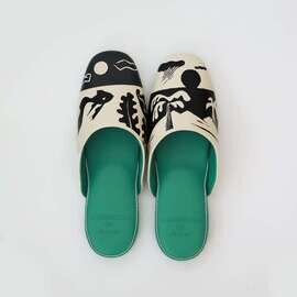 CLOAKROOMS OF .Fuller|Cloakrooms Of .Fuller Pantoufle クロークルームス フラースリッパ 【いとう 瞳】 NIGHT and DAY 3色