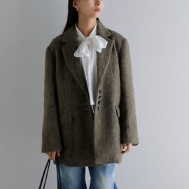 MANOF|シャギー テーラード オーバー ジャケット 89101-0082