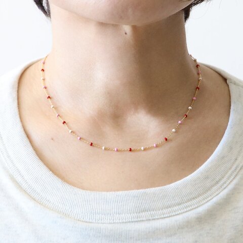 ENAMEL COPENHAGEN|ローラ ネックレス【お取り寄せ】